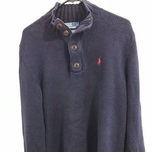 Polo Ralph Lauren 1/4 Zip Up Sweater